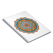 Carnet mandala de diverses couleurs (Côté Droit)