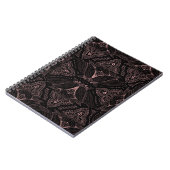Carnet Mandala de fleurs 2 (Côté gauche)