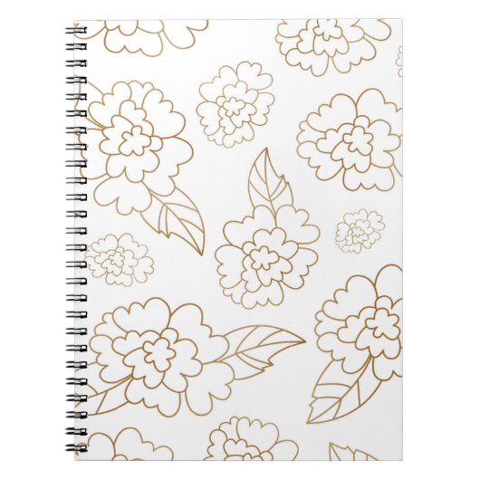 Carnet Mandala de fleurs 2 (Devant)