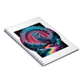 Carnet Mandala de hibou psychédélique - Art de forêt trip (Côté Droit)