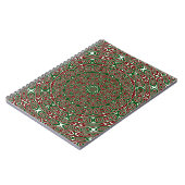 Carnet Mandala de Noël ornemental (Côté gauche)