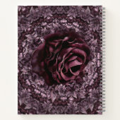 Carnet Mandala de rose  (Dos)
