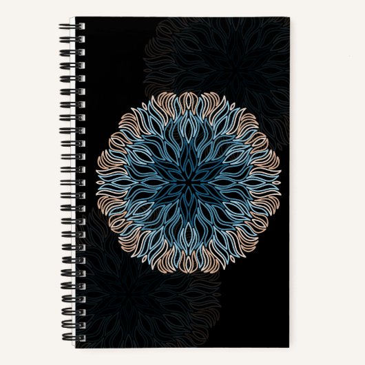 Carnet Mandala de sable et de mer (Recto)
