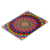 Carnet Mandala du monde d'arc-en-ciel (Côté gauche)