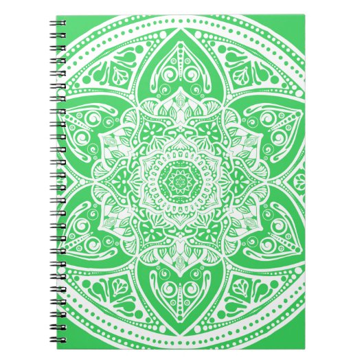 Carnet Mandala du printemps (Devant)