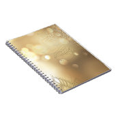 Carnet Mandala éclat doré (Côté Droit)