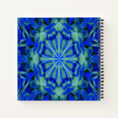 Carnet Mandala en bleu... (Dos)
