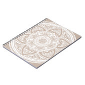 Carnet Mandala en laine (Côté gauche)