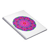 Carnet Mandala Fleur Rose (Côté Droit)