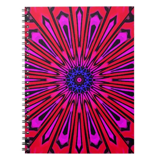 Carnet Mandala floral botanique  (Devant)
