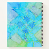 Carnet Mandala Green Chalk Sketch (Dos)