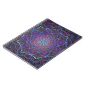 Carnet Mandala Mystic Bloom (Côté gauche)