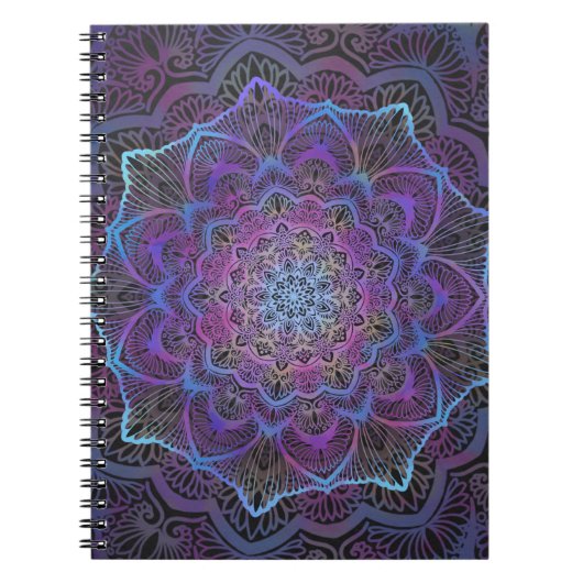Carnet Mandala Mystic Bloom (Devant)