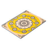 Carnet Mandala Ornamental : Style Ethnique Design. (Côté gauche)