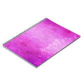 Carnet Mandala rose design méditation zen (Côté gauche)