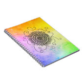 Carnet Mandala Soleil (Côté Droit)