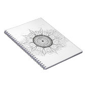 Carnet Mandala Soleil 1 (Côté Droit)