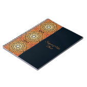 Carnet Mandala Soleil Éclaté (Côté gauche)