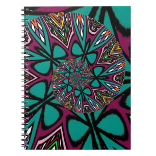 Carnet Mandala Spiral design