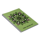 Carnet Mandala - Trippy Floral Patal (Côté Droit)