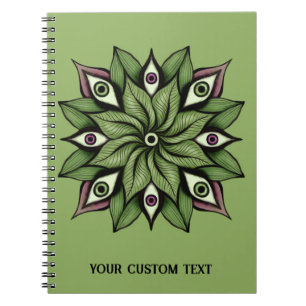 Carnet Mandala - Trippy Floral Patal
