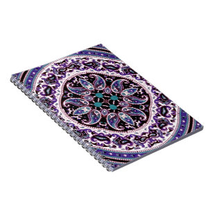 Carnet Mandala violet