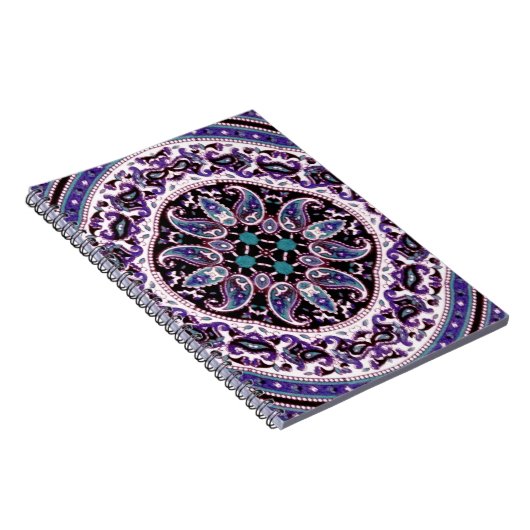 Carnet Mandala violet (Côté Droit)