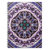 Carnet Mandala violet (Devant)