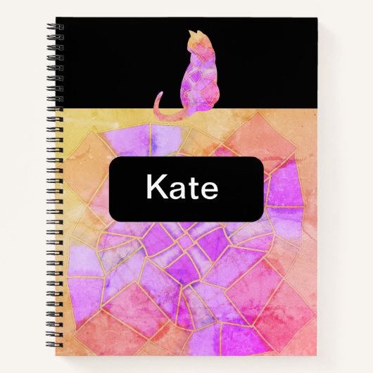 Carnet Mandala Warm Chalk Sketch (Devant)