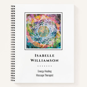 Carnet Mandala Zen Reiki Yoga Massage Sacré Spirituel