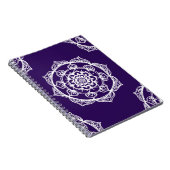 Carnet Mandalas sur le pourpre (Côté Droit)