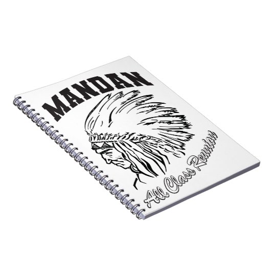 Carnet Mandan Braves All Class Reunion Notebook (Côté Droit)