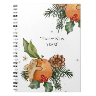 Carnet Mandarin et Noël Accueil Cookies