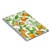 Carnet Mandarin : Motif coloré tropical (Côté Droit)