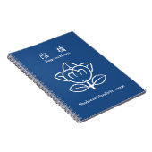 Carnet Mandarin orange ombragé (Côté Droit)