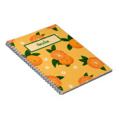 Carnet Mandarines d'été (Côté Droit)