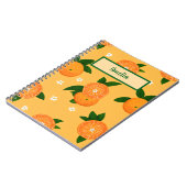 Carnet Mandarines d'été (Côté gauche)