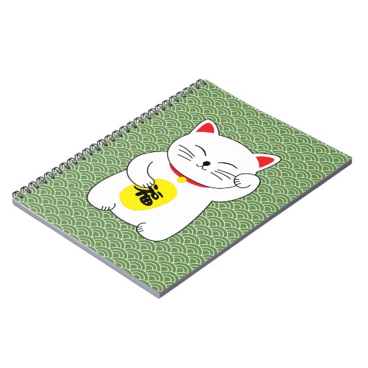 Carnet Maneki Neko Chat Lucky (Côté gauche)