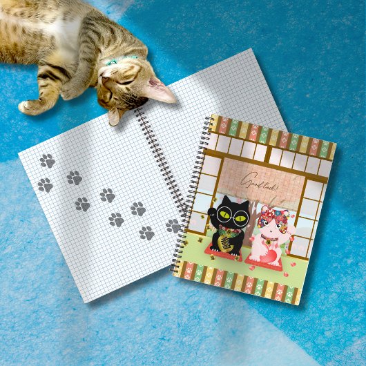 Carnet Maneki Neko Lucky Poiluna