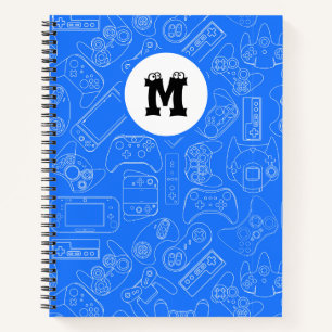 Carnet Manette de jeu vidéo personnalisée pour enfants