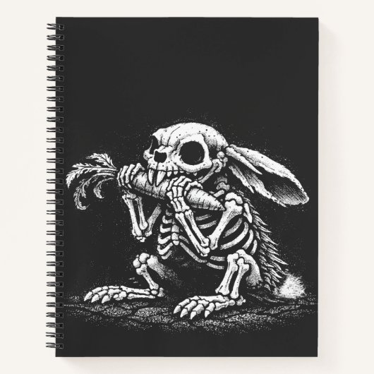 Carnet Manger des légumes – Lapin mort par BurnsInHell (Devant)