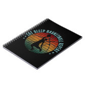 CARNET MANGER DORMIR BASKETBALL RÉPÉTER (Côté gauche)