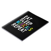 Carnet Manger Dormir Comédies Musicales Répéter (Côté gauche)