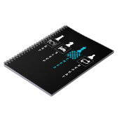 Carnet Manger Dormir Échecs Répéter (Côté gauche)