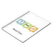 Carnet Manger Dormir Peindre (Côté gauche)