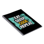Carnet Manger, dormir, répéter le code (Côté Droit)