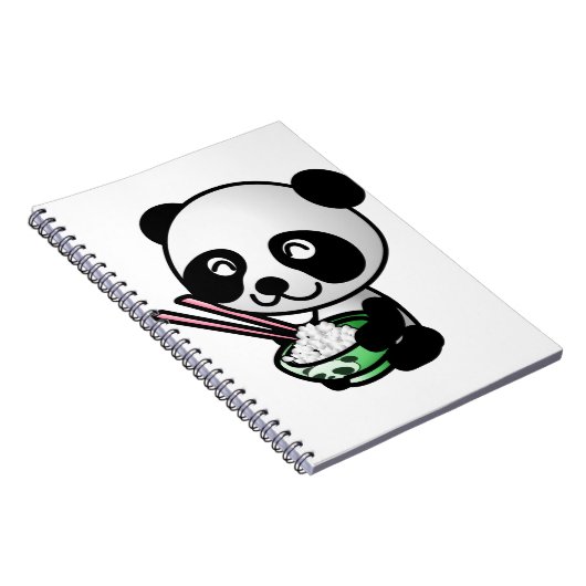 Carnet Manger Panda (Côté Droit)