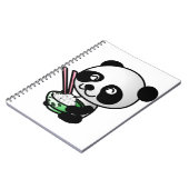 Carnet Manger Panda (Côté gauche)