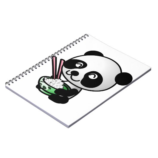 Carnet Manger Panda (Côté gauche)