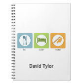 Carnet Manger Peinture de sommeil (Devant)